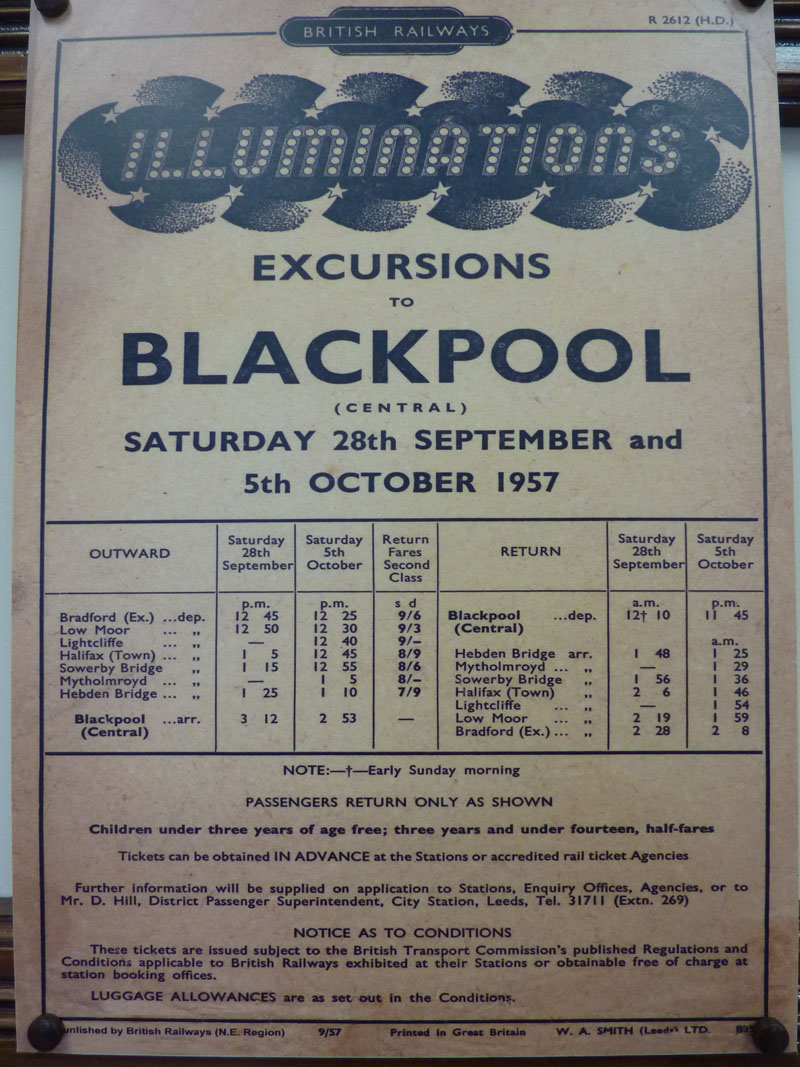 Blackpool excursions